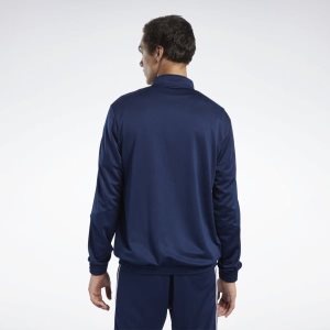 Reebok Classic Vector Tape Track Jacke Herren - Navy - DE 498-MIS